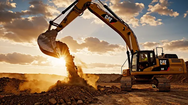 Mannino Excavation heavy equipment