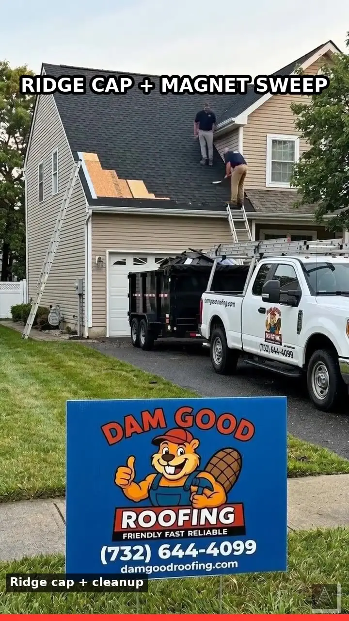 Dam Good Roofing — Ridge cap + cleanup reel by Atlas Studio