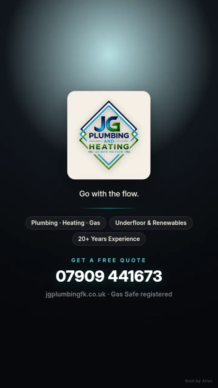 JG Plumbing & Heating, Plumbing & Heating reel by Atlas Studio