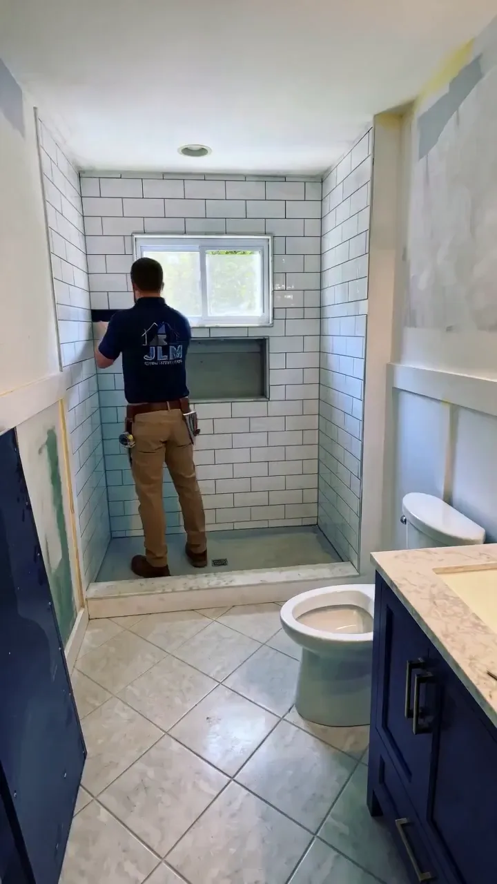 JLM Construction — Bath Remodel reel by Atlas Studio
