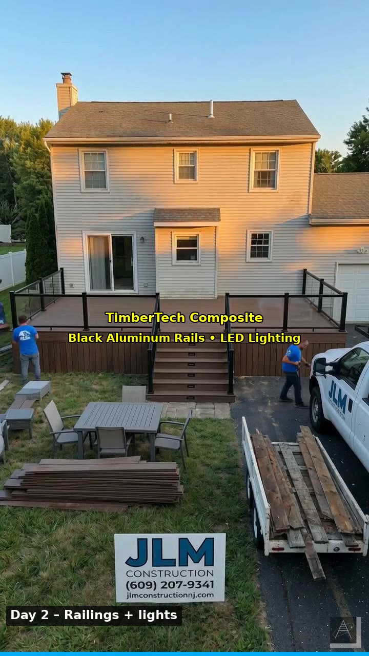 JLM Construction — Composite deck build