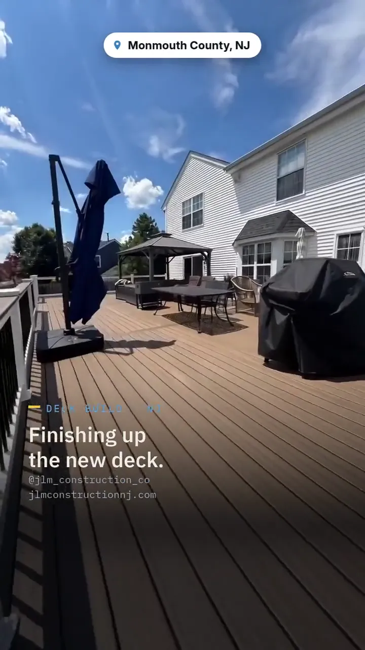 JLM Construction — NJ deck flythrough