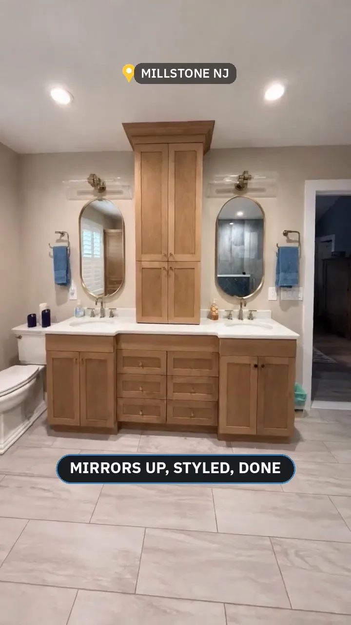 JLM Construction, Bath Remodel reel by Atlas Studio