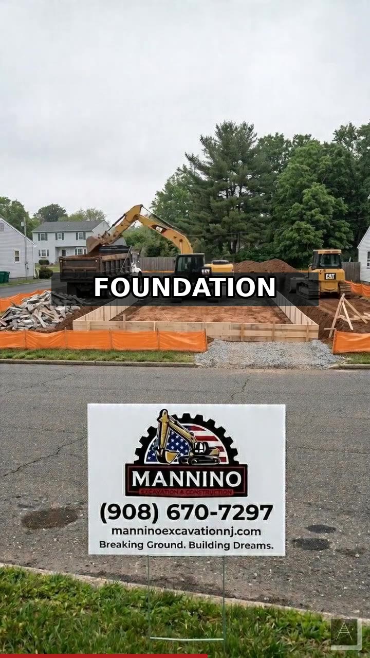 Mannino Excavation — Foundation dig
