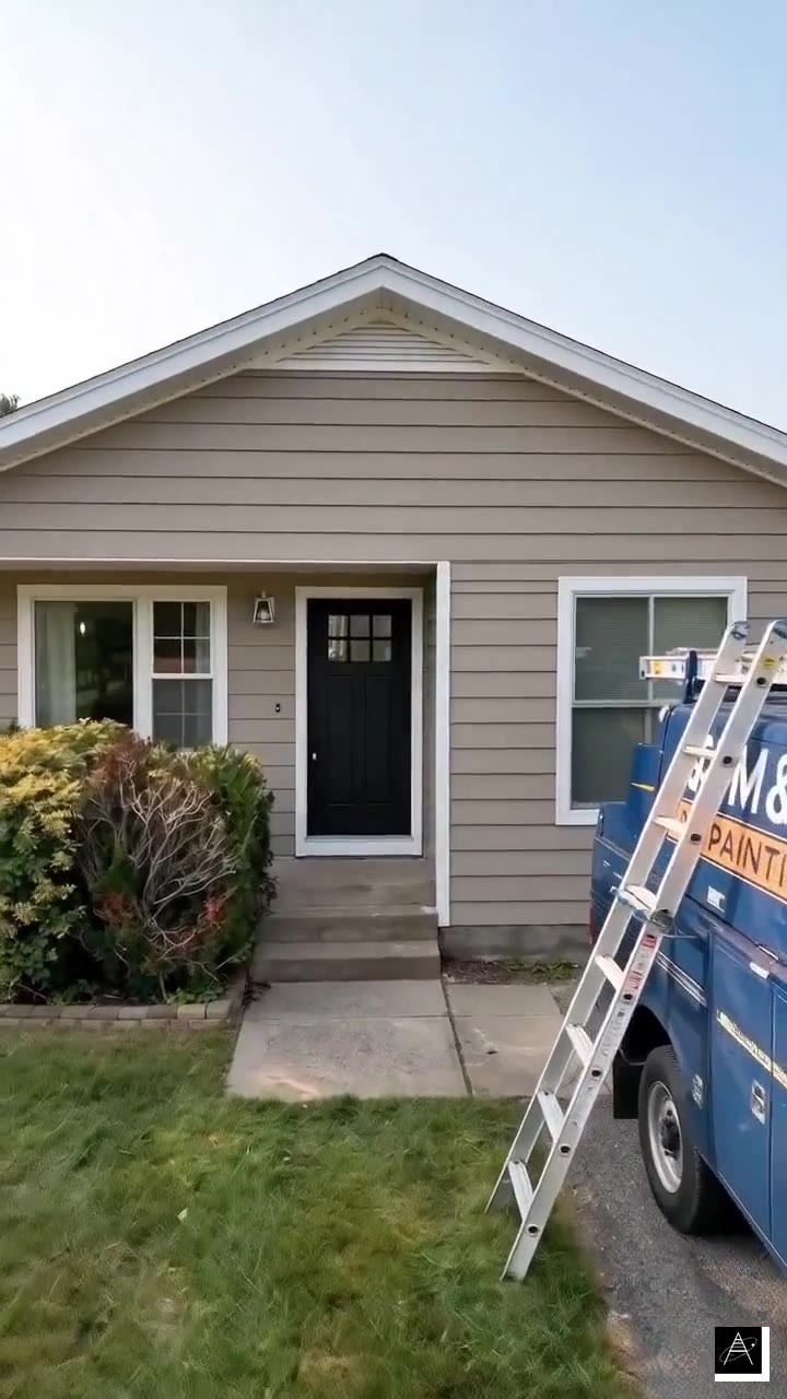 M&M Painting — Exterior repaint reveal